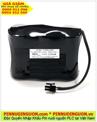 Pin ABB IRB 6600; Pin nuôi nguồn ABB IRB 6600 lithium 10.8V 17000mAh chính hãng /Xuất xứ PHÁP